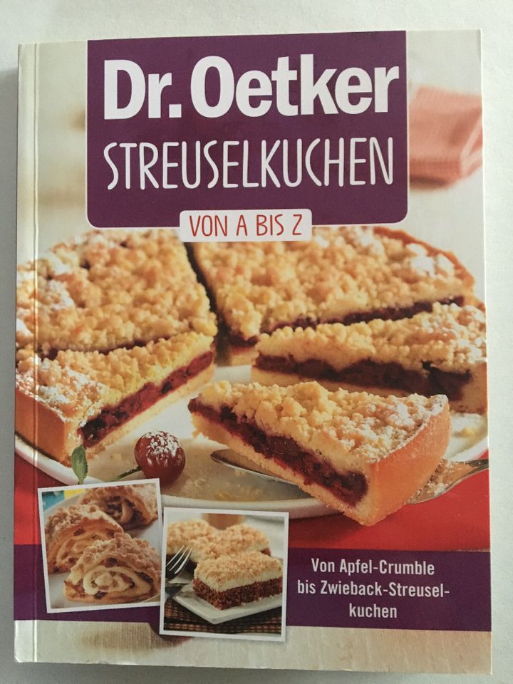 3 x Backbuch: Streuselkuchen, Schoko-Träume, Cupcakes & Muffins in Seeheim-Jugenheim