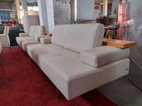 Sofa Rolf Benz Dono, Leder beige mit Holzablage, 2x auf Lager Frankfurt am Main - Ostend Vorschau