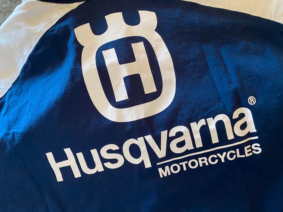 HUSQVARNA Motorcycle Hemd XL Dealer Conference 2020 Australien in Lehre