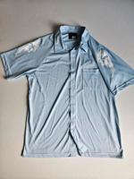SMOG Herren-Kurzarmhemd, XL, hellblau, Tribal-Print Sachsen - Chemnitz Vorschau