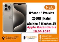 ✴️ iPhone 15 Pro Max / 256GB / Wie Neu / 6 Wochen Alt / Natur ✴️ Frankfurt am Main - Innenstadt Vorschau