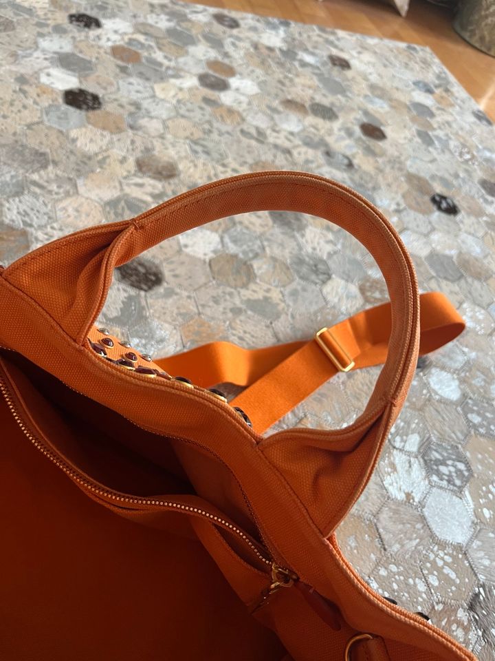 Prada Canapa Shopper tote Tasche Bag mit Strass in Bochum