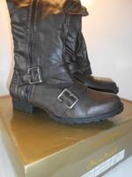 Damen Stiefel, Boots mit Schnallen, Gr. 38/5, Coffee Farben NEU Niedersachsen - Wulfsen Vorschau