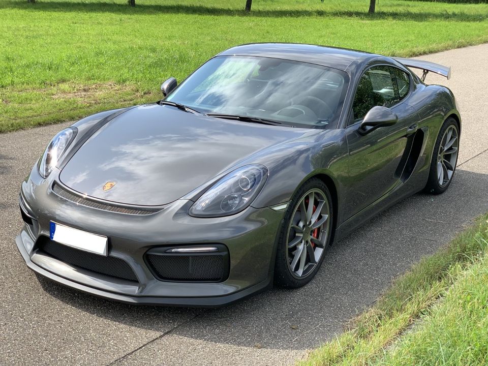 Porsche Cayman GT4 # 1. Hand # keine Rennstrecke # D-Fzg # Appro in Bühl