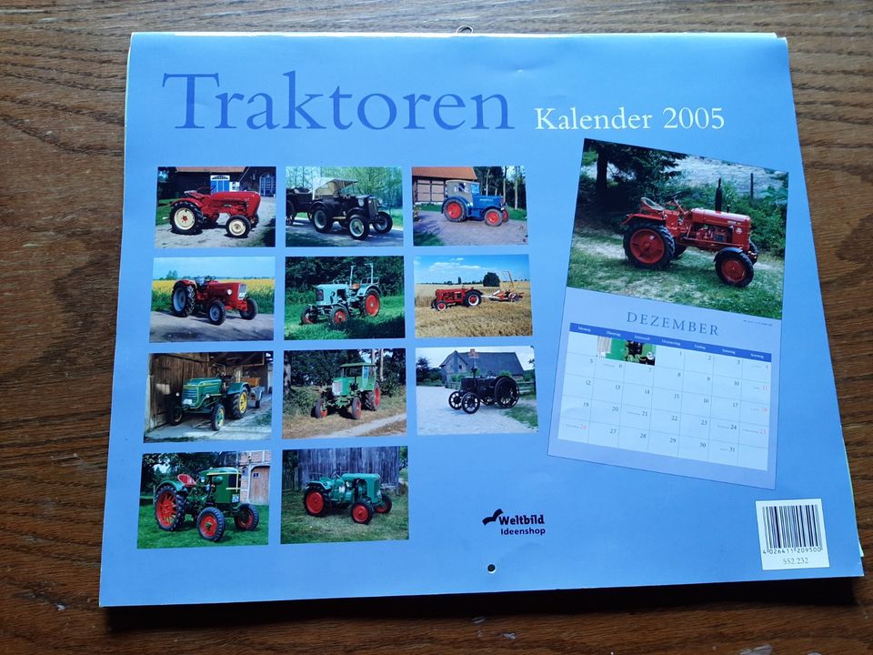 KALENDER  OLDTIMER TRAKTOR 2007 -SELTEN in Passau