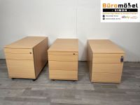 ❗️40x TOP König & Neurath Rollcontainer Buche / Bürocontainer/ Unterschränke/ elektrisch höhenverstellbare Schreibtische/ Stehtisch/ Chefschreibtisch/ Ergonomisch/ Sideboard 3OH/ Büroset/ Aktenschrank Hessen - Linden Vorschau