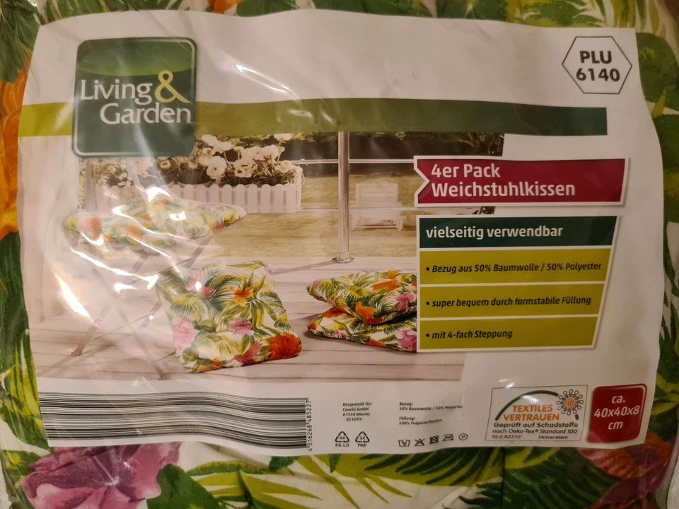 Stuhlkissen Weichstuhlkissen 4er Pack Garten Kissen in Berlin - Spandau |  eBay Kleinanzeigen ist jetzt Kleinanzeigen