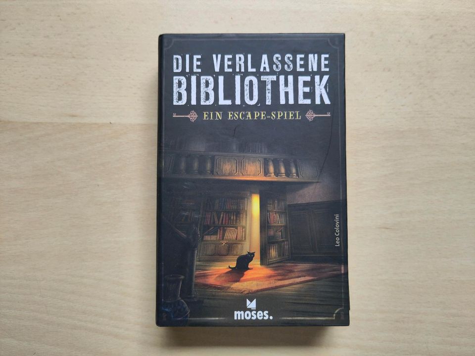 Escape Spiel: Die verlassene Bibliothek - moses Verlag in Hamburg