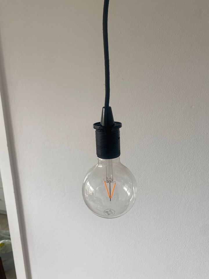 Lampe Deckenlampe Glühbirne industry industrie Stil Retro Leuchte in Würzburg
