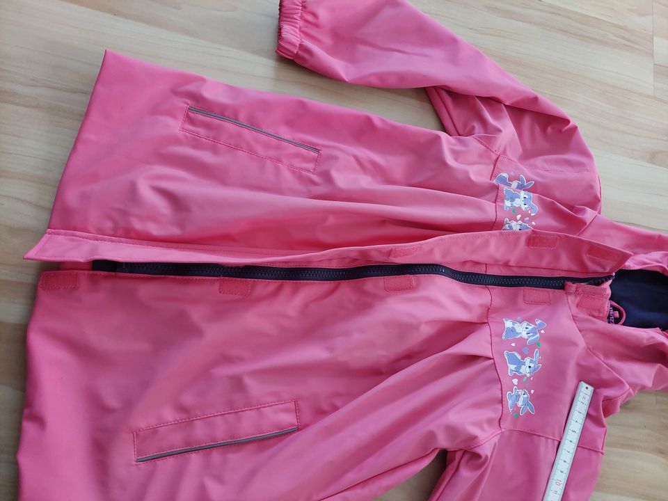 Gr.116/122 Regenjacke Pink leicht gefüttert in Achern