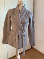 Cardigan Strickjacke Wolle greige 36 neuwertig Nordrhein-Westfalen - Herne Vorschau