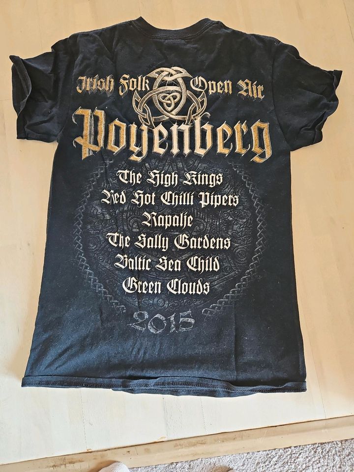 Irish folk open air Poyenberg Shirt S 15jahre jubiläum in Flintbek