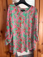 Marc Cain Bluse in Blättermotiv grün rosa Niedersachsen - Langelsheim Vorschau