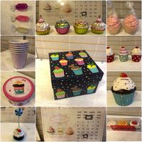 Muffin Cup Cake Deko Weihnacht Dosen Glas Bonbons Lipgloss Berlin - Zehlendorf Vorschau