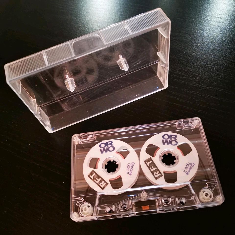 RESERVIERT- Reel to Reel Audio Cassette / - handmade - in