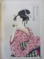 Japanischer Farbholzschnitt Ukiyo-e Set 30stk Utamaro Teil III Kiel - Holtenau Vorschau