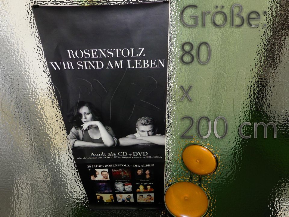 versch.Poster Rosenstolz u.a.Soubrette.Leben.Liebe.Anna Peter ppP in Berlin