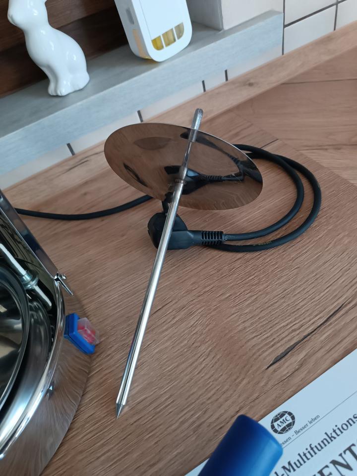 AMC Edelstahl-Multifunktionsgrill "Orient" + AMC Elektromesser in Veilsdorf