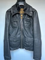 Superdry Lederjacke Damen Gr. M Schwarz/Anthrazit Nordrhein-Westfalen - Niederkrüchten Vorschau