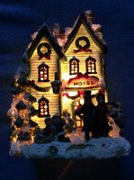 Stimmungsvolle Winter Weihnachts Tisch Lampe Leuchte, Haus, NEU Nordrhein-Westfalen - Ostbevern Vorschau