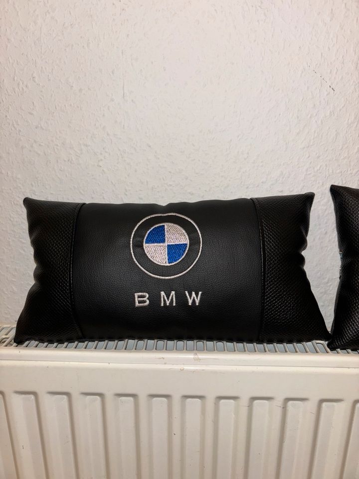 Kopfkissen BMW Echt Leder Neue in Frankfurt am Main
