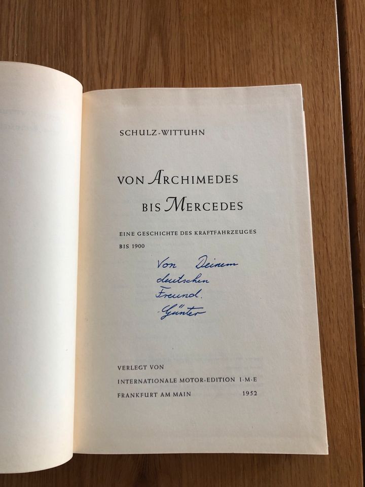 Buch schulz-wittuhn von alchimdes bis mercedes in Neustadt an der Weinstraße