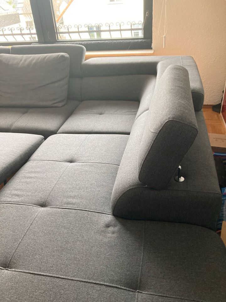 Sofa mit Schlaffunktion Ecksofa und großem Bettkasten in Bad Vilbel