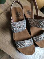 Sandalen mit Keilabsatz gr.38 Nordrhein-Westfalen - Herne Vorschau