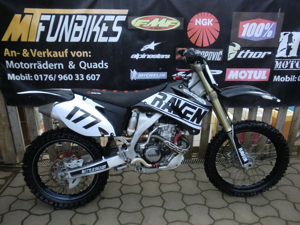 Yamaha YZF YZ -F 250 Modell 2008-Finanzierung-keine KXF RMZ CRF in Nordhausen