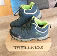 Trollkids Trekkingschuhe Gr. 40 blau/grün Niedersachsen - Nienstädt Vorschau