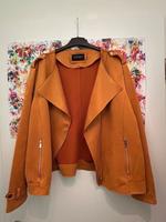 Gelbe kurze Kunstleder Jacke Neu Größe 48 4XL plus size curvy Bayern - Pentling Vorschau