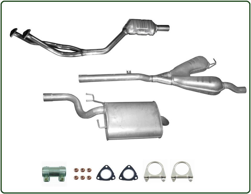 Auspuffanlage mit Kat BMW 5er E39 520i / 523i Katalysator Auspuff in Köln