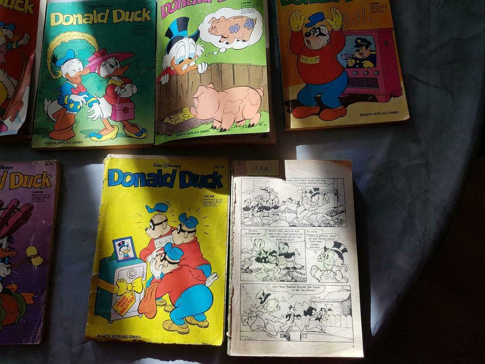 verschiedene alte Donald Duck +1 Fix und Foxi Taschenbücher in Dillingen (Saar)