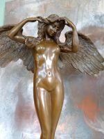 Bronze Frau Statuette Engel Saarland - Wallerfangen Vorschau