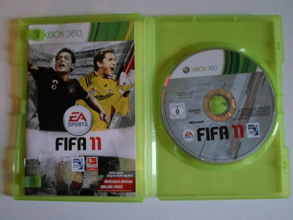 FIFA 11 2011 spiel für XBOX 360 XBOX360 OVP in Nürnberg (Mittelfr)