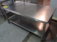 Edelstahl Arbeitstisch 150cm Länge Tisch Inox gebraucht Bayern - Dietersheim Vorschau