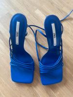 ZARA Sommer‘Schuhe Sandalen High’Heels 39 blau NEU Nordrhein-Westfalen - Meerbusch Vorschau