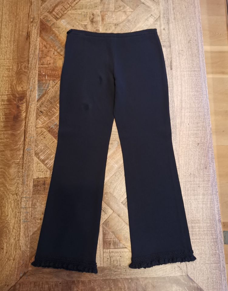 Hose schwarz MOSCHINO Spitze, Gr. 40, M in Unterhaching