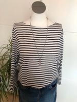 Süßes Shirt, YESSICA/C&A, L,42/44, schwarz/cremeweiss Bayern - Eisingen Vorschau