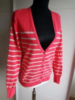 Gina Benotti Strickjacke gestreift Cardigan peach S 38 Duisburg - Walsum Vorschau