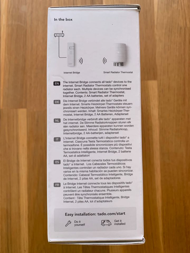 tado° Smartes Heizkörper-Thermostat Starter Kit V3+, Weiß, NEU in Witzenhausen