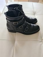 * ECHT LEDER BOOTS MIT SCHNALLEN*39 TOP* Sachsen - Frohburg Vorschau