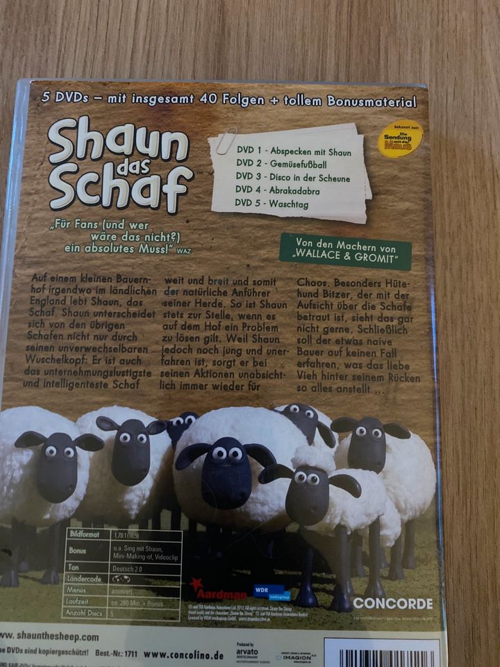 Kinder/ Shaun das Schaf/ DVD in Herzfelde