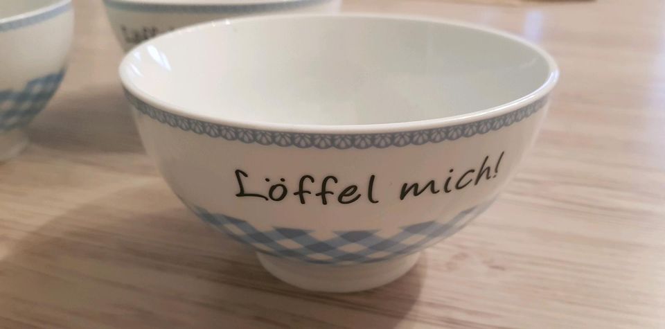 Müslischalen - "Löffel mich!" (3 Stück) in München