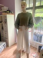Zopf Strick Pullover onesize oliv zara neu Niedersachsen - Lilienthal Vorschau