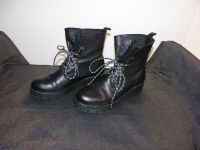 Marc Cain Leder Schnürstiefel Boots Gr 37 schwarz Schuhe Marccain Nordrhein-Westfalen - Wilnsdorf Vorschau