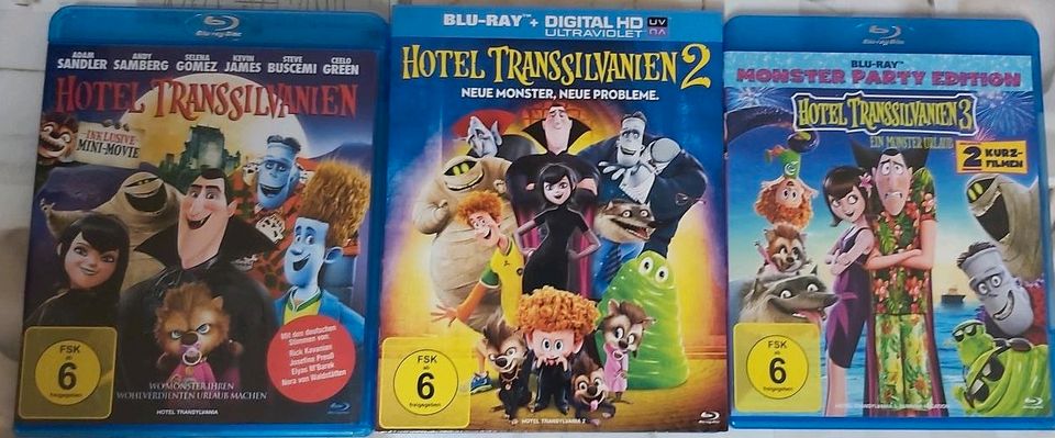 HOTEL TRANSSILVANIEN 1 bis 3 auf Blu-Ray in Erfurt