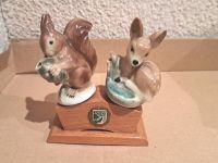 Eichhörnchen und Reh, nostalgische Standfigur aus Porzellan auf H Sachsen-Anhalt - Merseburg Vorschau