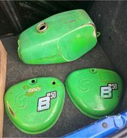 Simson Tankset S50 Originallack Original DDR Saftgrün Patina Sachsen-Anhalt - Niedere Börde Vorschau