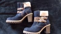Tamaris Stiefel blau Gr. 38 warm gefüttert Bayern - Mantel Vorschau